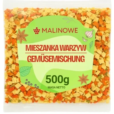 Abbildung von Malinowe Suppengrün getrocknet 500g Gemüsemischung