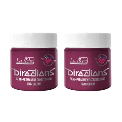 Abbildung von La Riche Directions Semipermanente Haarfarbe 100 ml Dose 2er Pack (Cerise)