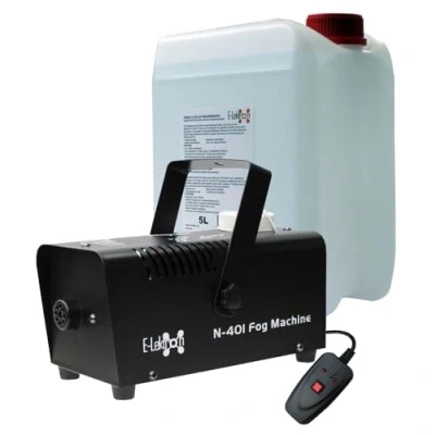 Abbildung von E Lektron N 401 kompakte DJ Party Nebelmaschine 400W inkl. 5L Nebelfluid