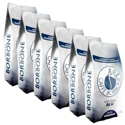 Abbildung von BLAUE Mischung Kaffeebohnen Borbone 1 kg x 6