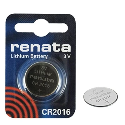 Abbildung von 2 x Renata CR2016 Swiss Made 90mAh Batterien Zelle Münze Schaltfläche Watch 3V Lithium Batterie