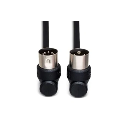 Abbildung von Hosa MID 305RR, Right angle MIDI Cable, 5 pin DIN to Same, ft