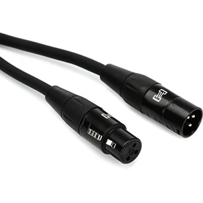 Abbildung von Hosa HMIC 015, Pro Microphone Cable, REAN XLR3F to XLR3M, 15 ft