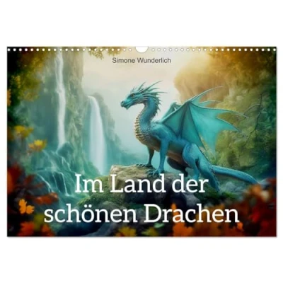 Abbildung von Im Land der schönen Drachen (Wandkalender 2025 DIN A3 quer), CALVENDO Monatskalender