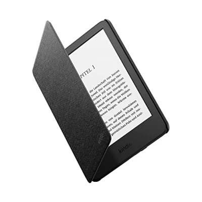 Abbildung von Amazon Kindle Stoffhülle schlankes, leichtes Design (nur geeignet für die 11. Generation 2022), schwarz