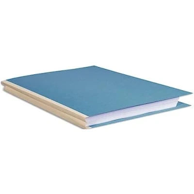 Abbildung von Exacompta 770010E 25er Pack Aktenmappen Forever®. Mit Leinenrücken 320 g/m² Rückenstärke 30 mm Falte Blauer Engel zertifiziert für DIN A4 blau Sammelmappe Dokumentenmappe