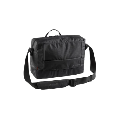 Abbildung von Vaude Cyclist Messenger Waxed L Umhängetasche, Größe: One Size, Black