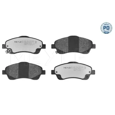 Abbildung von MEYLE 025 237 6819/PD Bremsbelagsatz PD Quality Vorderachse mit akustischer Verschleißwarnung Anti Quietsch Blech TOYOTA: Avensis II Kombi