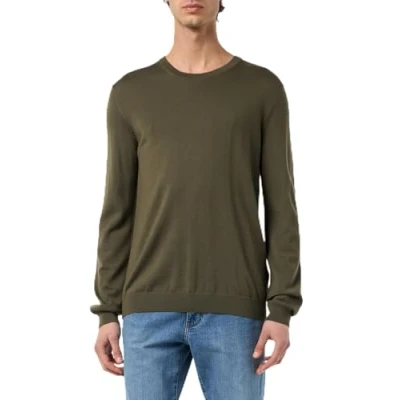 Abbildung von HUGO Strickpullover Herren Wollpullover SAN CEDRIC M1 Slim Fit (1 tlg)