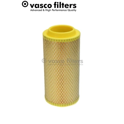 Abbildung von DAVID VASCO A660 Luftfilter 263 117 rund Filtereinsatz mit integriertem Gitter VOLKSWAGEN: Lupo / 3L, Polo III Schrägheck, AUDI: A2, SEAT: Arosa