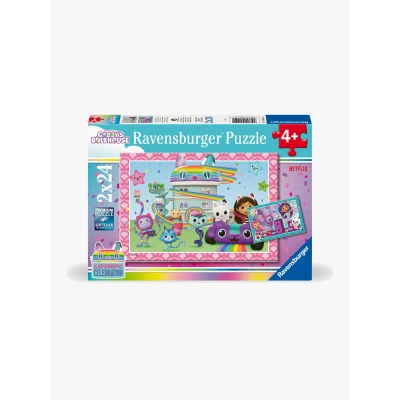 Abbildung von Ravensburger Puzzle Gabby&#039;s Dollhouse, Bereit zu feiern!, 48 Puzzleteile, Made in Europe