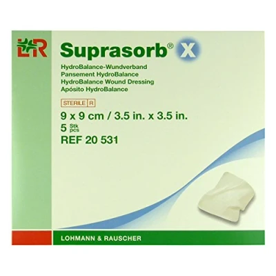 Abbildung von Suprasorb X Hydrobalance Wundverband 9x9cm