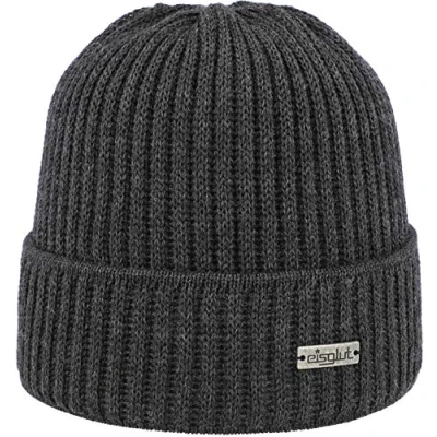 Abbildung von Eisglut Herren Jamesg Merino Strickmütze, anthrazit, M 57 58cm