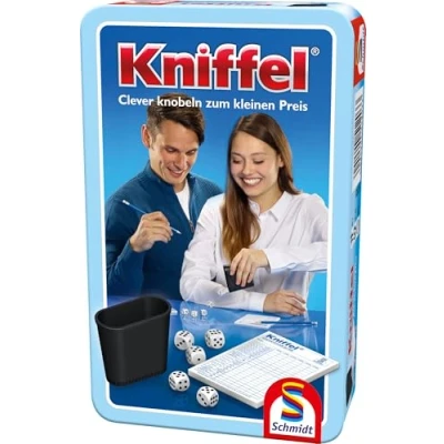 Abbildung von Schmidt Spiele Spiel, Kniffel in Metalldose