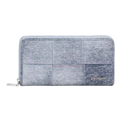 Abbildung von Desigual Geldbörse, Damen, Größe: One Size, Denim blue