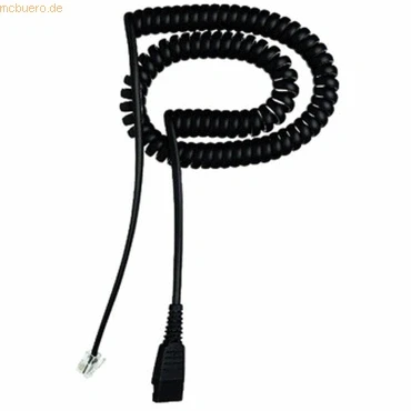 Abbildung von GN Audio Germany JABRA Kabelunterteil QD auf RJ10 (Regel Belegung, 2 m