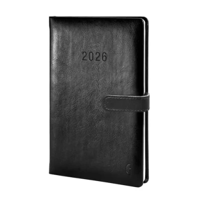 Abbildung von Chronoplan Buchkalender Timer Classic A5 schwarz 2026