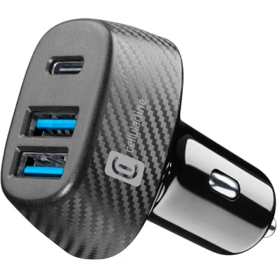 Abbildung von Cellularline Kfz Ladegerät Car Multipower Ultra ausgestattet mit USB Ansc