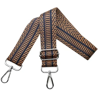 Abbildung von Taschengurte zum Wechseln Damen Tragegurt, Verstellbarer Schultergurt für Taschen, Taschengurt Breit 3.8cm mit Silber Karabiner Schultertasche Handtaschen Tragetaschen Zubehör DunkelKaffee, L12