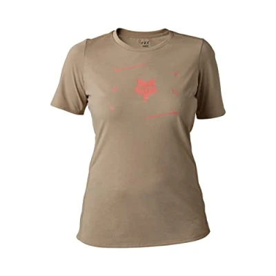 Abbildung von Fox Racing Damen Standard Ranger Drirelease SS Jersey, Veni Mokka, Größe L