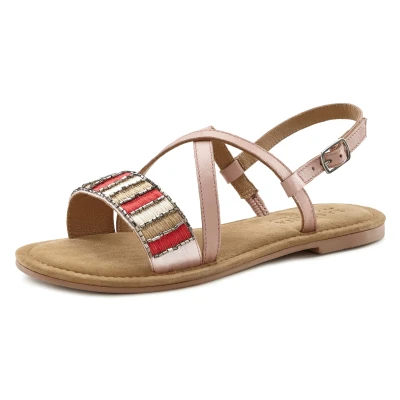 Abbildung von Lascana Riemensandalette, Damen, Größe: 36, Rosé Schuhe
