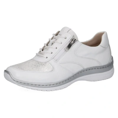 Abbildung von Caprice Sneaker low, Damen, Größe: 38, White silver Schuhe