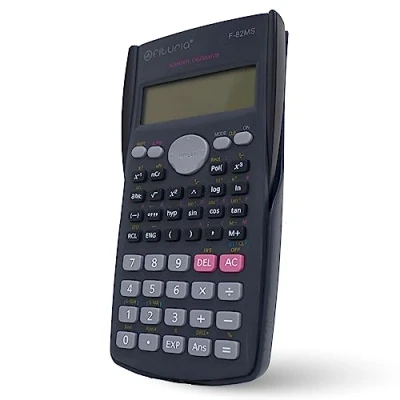 Abbildung von Calculadora científica, Digital cientifica para Ingeniería, Escuela y Universidad, Pantalla 2 líneas, Compatible Escuelas Negocios Ofituria (F 82MS)