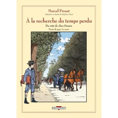 Abbildung von Marcel Proust, À la recherche Du temps perdu côté de chez Swann. Noms pays: le nom