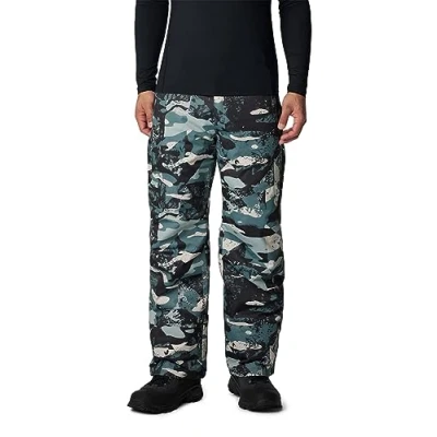 Abbildung von Columbia Men&#039;s Bugaboo IV Ski Trousers, Metal Geoglacial Print, XL/R