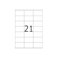 Abbildung von HERMA Etiketten 4361 weiß 70,0 x 42,0 mm