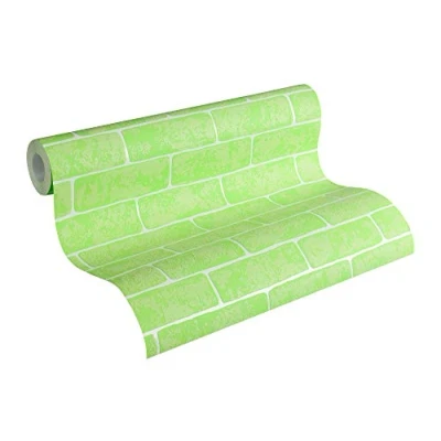 Abbildung von A.S. Création Vliestapete &quot;Boys &amp; Girls 6 in Backstein Optik&quot;, gemustert Motiv abstrakt, Tapete Stein Tapeten Wohnzimmer Schlafzimmer Küche modern Design Optik