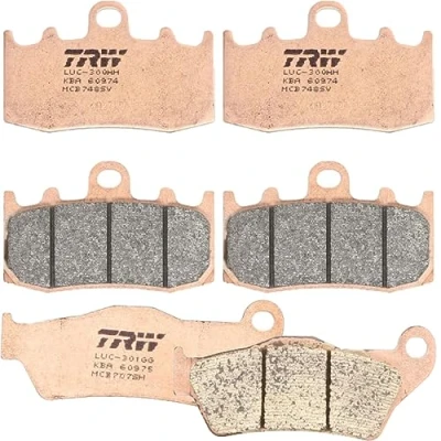 Abbildung von TRW Sintermetall Bremsbelagsatz für BMW K1200 R1100 R1150 R1200 K1300 RT GS RS vorne+hinten