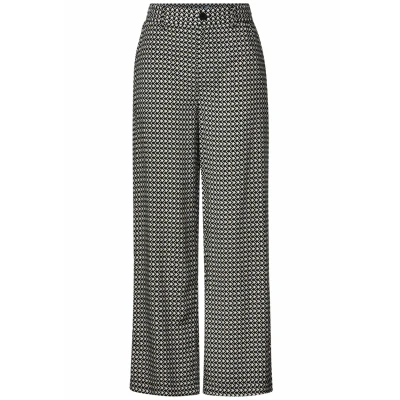 Abbildung von Street One Loose FIT Stoffhose, Damen, Größe: 34x30, Schwarz