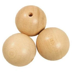 Abbildung von CREATIVE Holzkugeln halbgebohrt, Größe 20mm, 50 Stück, CSH15HB20 5X