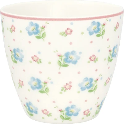 Abbildung von Greengate Rosalia Latte Cup white 0,35l