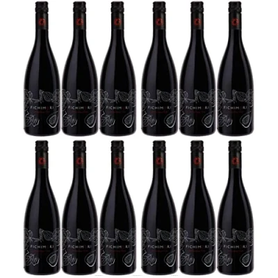 Abbildung von Tormaresca Antinori Fichimori Negroamaro Salento IGT Rotwein Wein Trocken Italien I Visando Paket (12 x 0,75l)