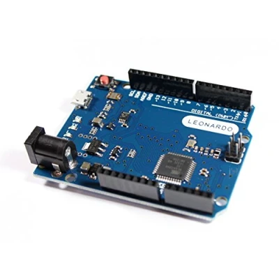 Abbildung von Paradisetronic.com Leonardo Entwicklungsboard mit ATmega32U4, 5V, 16MHz, 100% Arduino kompatibel