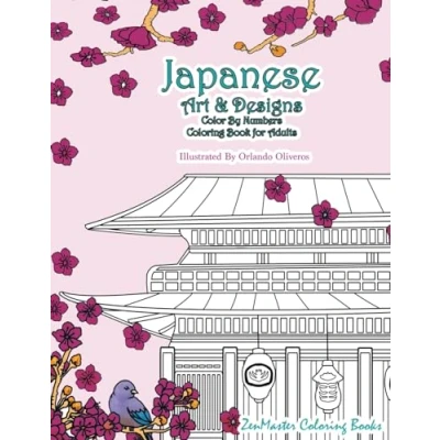 Abbildung von Japanese Art and Designs Color By Numbers Coloring Book for Adults: An Adult Number Inspired the Beautiful Culture of Japan ... Books, Band 23)