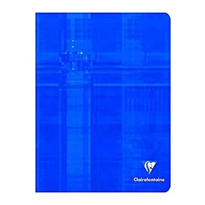 Abbildung von Clairefontaine 3742C Packung mit 10 Heften 17x22cm, geheftet, 48 Blatt, 90g, kariert, farbig sortiert, 1 Pack