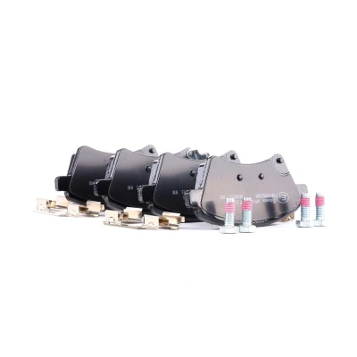 Abbildung von BREMBO P 23 105 Bremsbelagsatz mit akustischer Verschleißwarnung Bremssattelschrauben Zubehör SUZUKI: SX4 I Schrägheck, Limousine