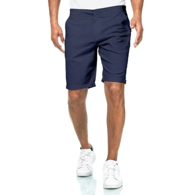 Abbildung von Smith &amp; Solo Chino Shorts Kurz, Kurze Hosen Herren Baumwolle, Bermuda Hose Sommer, Laufshorts Männer Trainingshose (Navy, XXL)