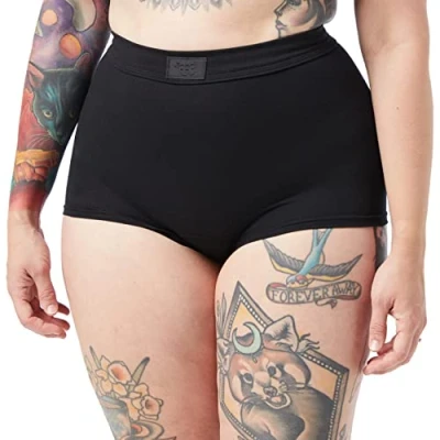 Abbildung von Sloggi SLIP MIDI, Basic 4ER PACK, Einfarbig Slip, Damen, Größe: 44, Schwarz
