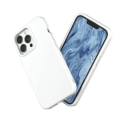 Abbildung von RhinoShield Case kompatibel mit [iPhone 13 Pro] SolidSuit Stoßdämpfende &amp; schlanke Schutzhülle Premium Finish 3.5 Meter Fallschutz Klassik Weiß