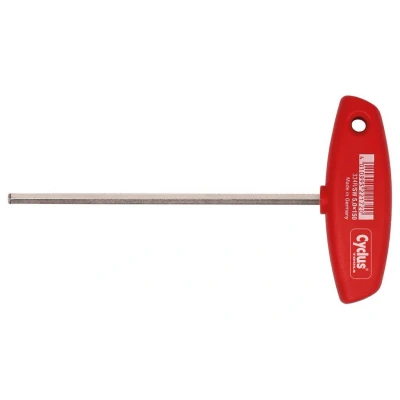 Abbildung von Sechskant Stiftschlüssel Cyclus 6 Mm Mit T Griff Und MagicRing , L = 150