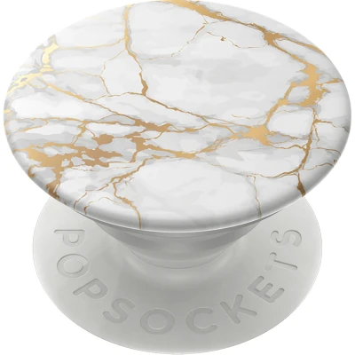 Abbildung von Fingerhalter Handy PopSockets PopGrip Gold Lutz Marble Bunt Kunststoff