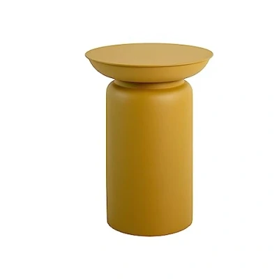 Abbildung von Kick Collection Beistelltisch Clay OkerGelb Modern und Hochwertig Metall Erhältlich in vielen Farben