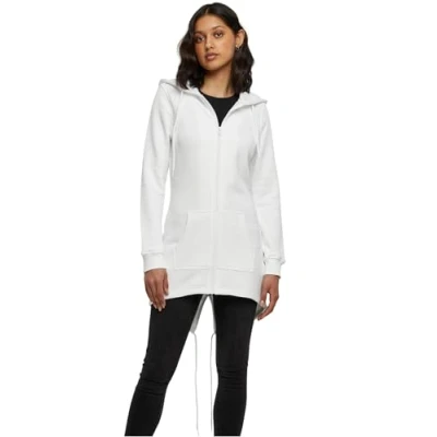 Abbildung von Build Your Brand Damen BY148 Ladies Sweat Parka Kapuzenpullover, White, 3XL