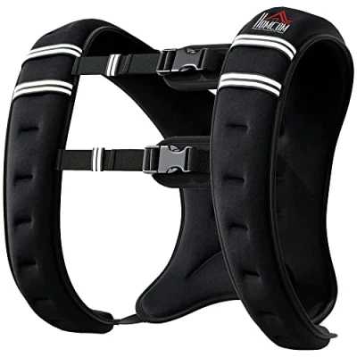 Abbildung von Gewichtsweste Weight Vest 10 kg verstellbar für Gewicht Tranning Krafttrainning Mann/Frau Oxford Gew