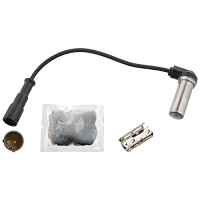 Abbildung von FEBI BILSTEIN 40478 ABS Sensor Hinterachse links, Vorderachse rechts, rechts mit Hülse, Fett 1150 150 260