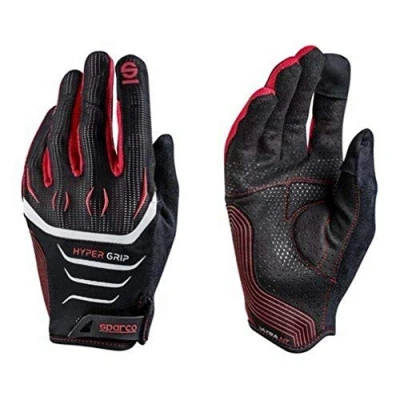 Abbildung von Sparco 002094NRRS12 Handschuhe Größe Hyper 12 Schwarz/R